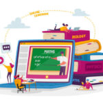 istockphoto-1285857854-612x612 Une illustration d'un bureau avec des graphiques, des barres, des documents, une calculatrice et des professionnels travaillant sur des ordinateurs.